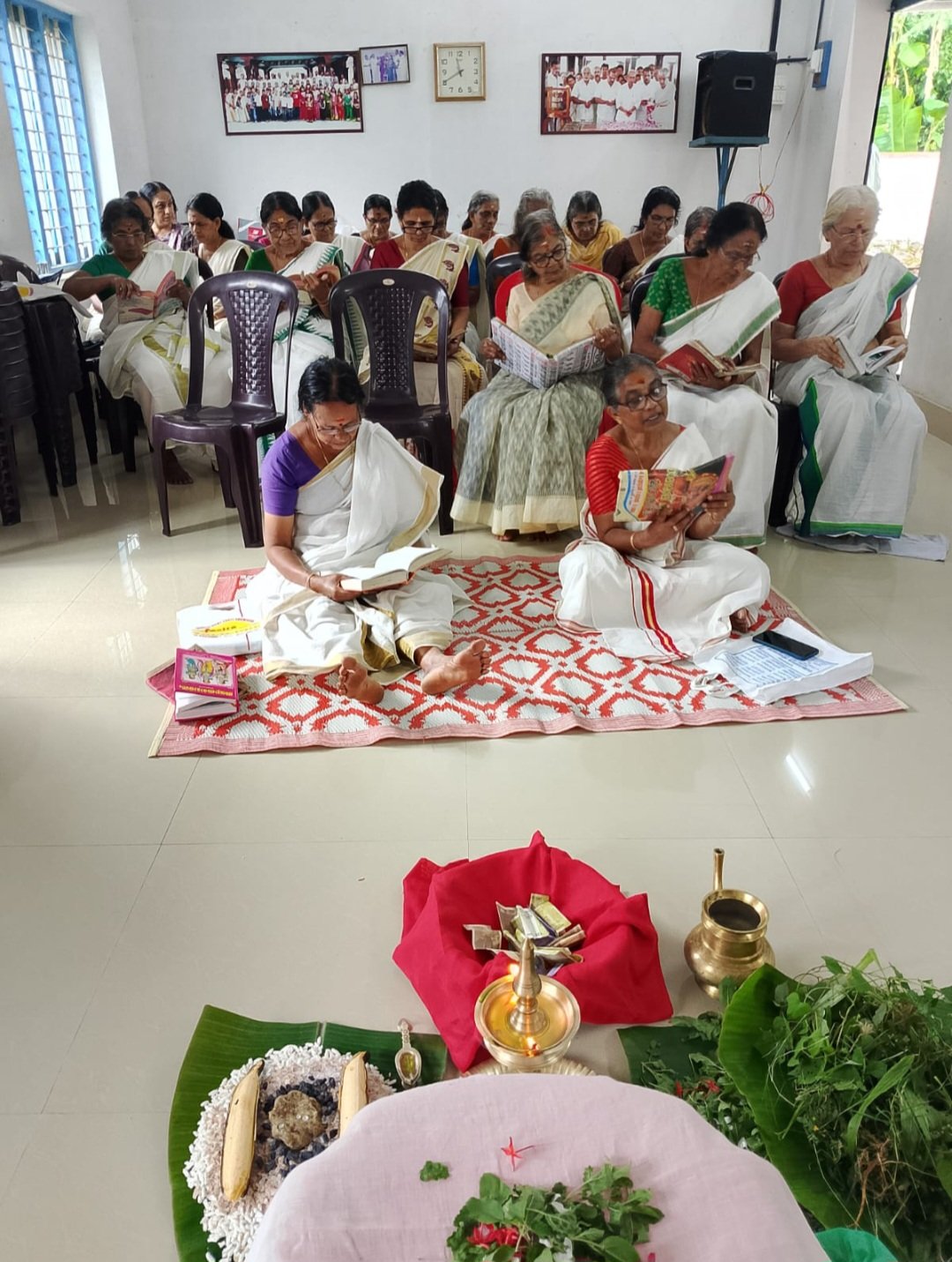അഖണ്ഡ രാമായണ പരായണം നടത്തി